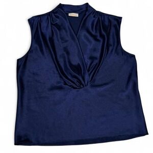 Women's Navy and Blue Blous